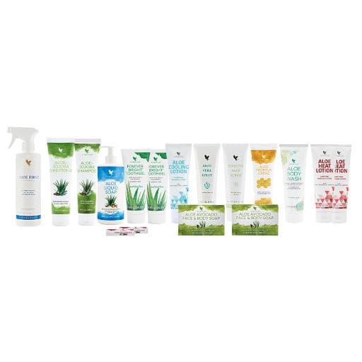 A Touch Of Forever Mini Combo Pak by Forever Living — Mini introductory combo pack featuring a curated set of aloe-rich personal care favorites