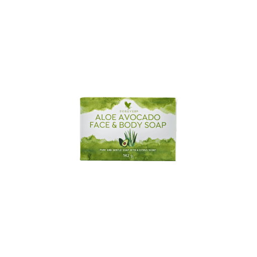 Aloe Avocado Face & Body Soap by Forever Living — Gentle cleansing soap with aloe and avocado. 5 oz