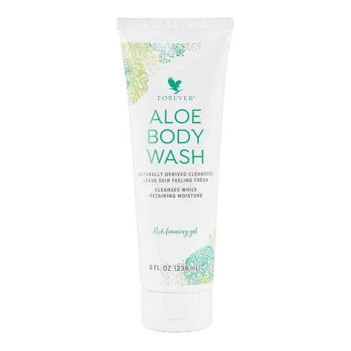 Aloe Body Wash by Forever Living — pH balanced body wash that helps retain moisture and promote hydration