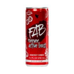 FAB Forever Active Boost by Forever Living — Energy drink with B vitamins and guarana. 12 pack