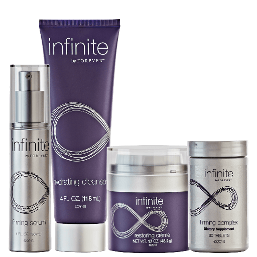 infinite By Forever advanced skincare by Forever Living — Advanced skincare system with aloe and age-defying care