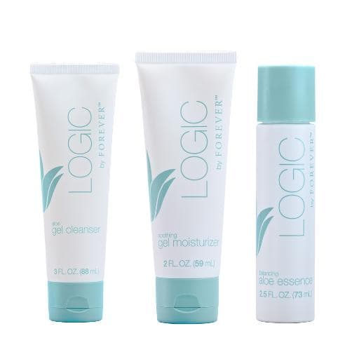 Logic by Forever Skin Care System by Forever Living — Three-step daily cleanser, essence and moisturizer skin care system